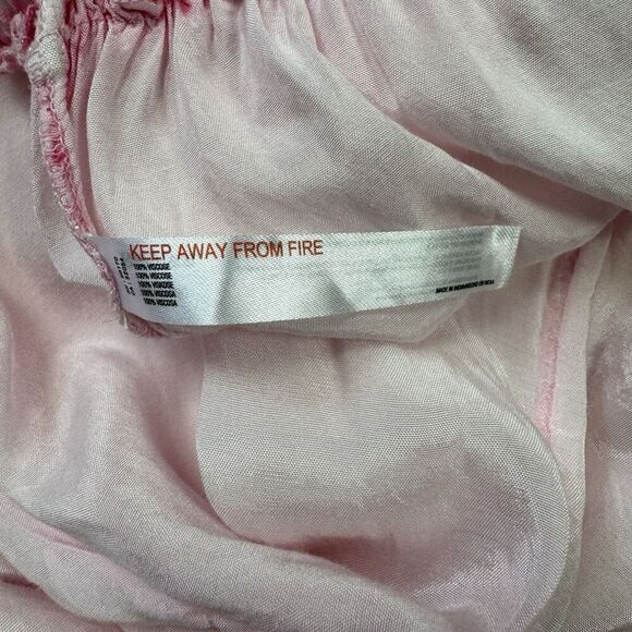 Urban Outfitters Hollis Pink Tie Dye Hippy Parachute Jumpsuit Romper, Sz. S-M - Picture 14 of 16